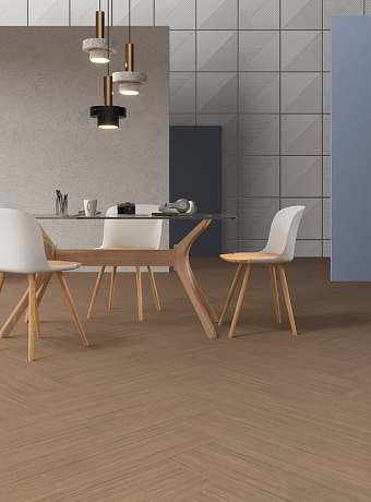 Линолеум модульный Marmoleum MODULAR TEXTURA Withered Prairie te5217 шириной  м