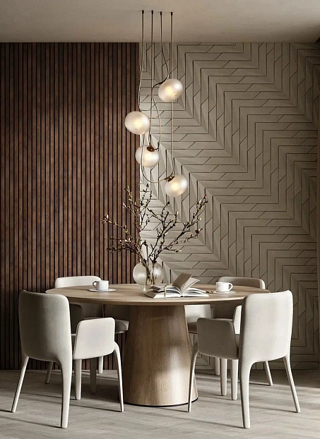 Акустическая панель (Войлок) Cosca Decor СКАНДИ Дуб Барон темный ACU01.13.M25