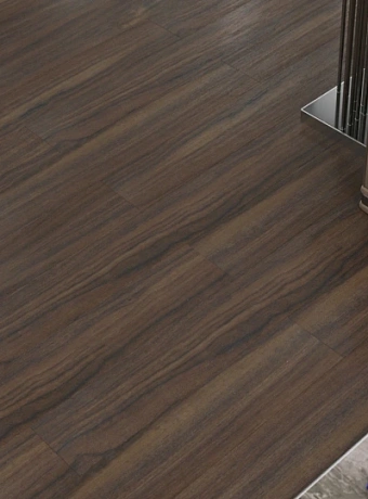 Кварц-винил (LVT) EcoClick ECOWOOD CL  Тёмный Орех