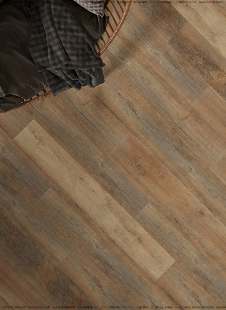 Виниловый ламинат (SPC) Alta Step PERFECTO  Дуб Античный