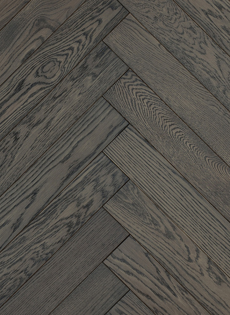 Инженерная доска Karelia HERRINGBONE  Oak Brandy NATUR 1S OIL MAT>