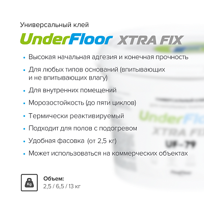 Клей Under Floor XTRA FIX UF-79 