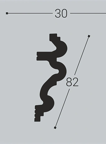 Карниз Bello Deco К6