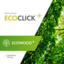 Кварцвиниловая плитка (LVT) EcoClick ECOWOOD Дуб Сиена