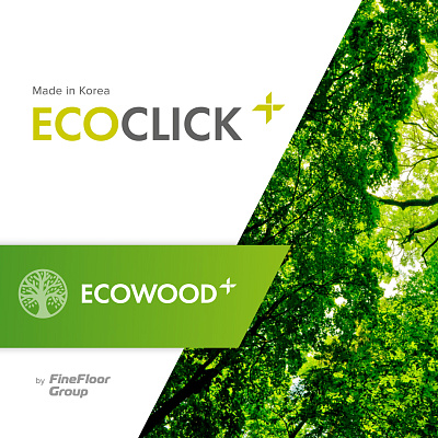 Кварцвиниловая плитка (LVT) EcoClick ECOWOOD  Дуб Виши