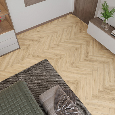 Виниловый ламинат (SPC) Alpine Floor LIGHT PARQUET  Дуб Ригель