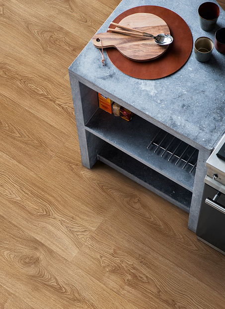 Линолеум рулонный IVC Home TEXMARK Satin Oak 750 шириной 4 м