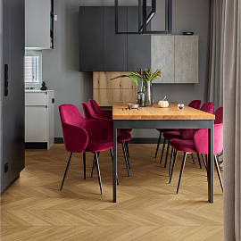 Виниловый ламинат (SPC) Aberhof CHEVRON  Oak Marengo сторона L/R - 50/50