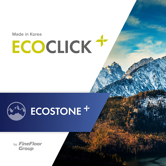 Кварцвиниловая плитка (LVT) EcoClick ECOSTONE  Фицрой
