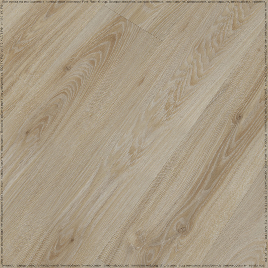 Кварцвиниловая плитка (LVT) Fine Floor FF-WOOD  Дуб Листаль