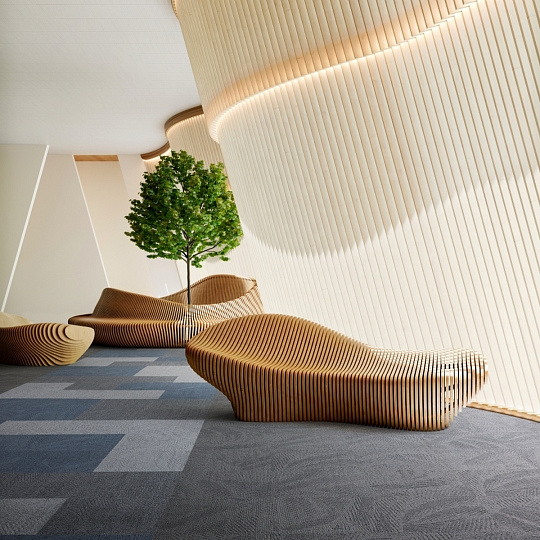 Ковровая плитка IVC Commercial IMMERSION Liberate 569