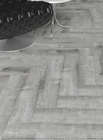 Виниловый ламинат (SPC) CronaFloor HERRINGBONE Дуб Страсбург сторона L/R - 50/50