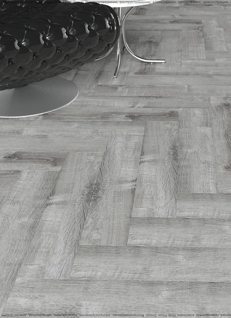 Виниловый ламинат (SPC) CronaFloor HERRINGBONE  Дуб Страсбург сторона L/R - 50/50