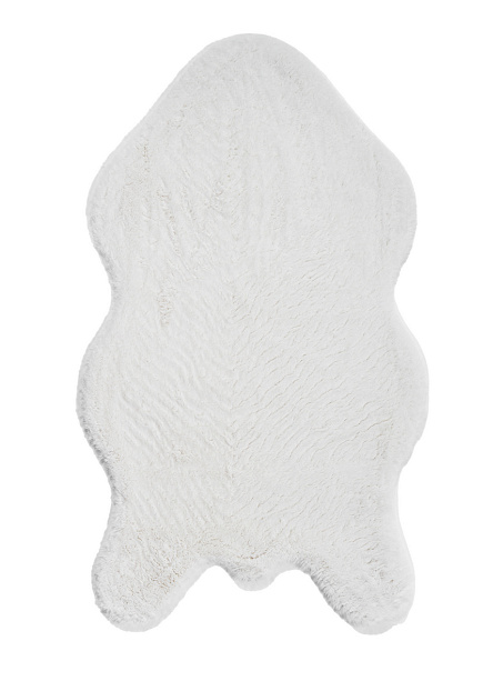 Коврик Shahintex ШКУРА Белый Кролик 10>