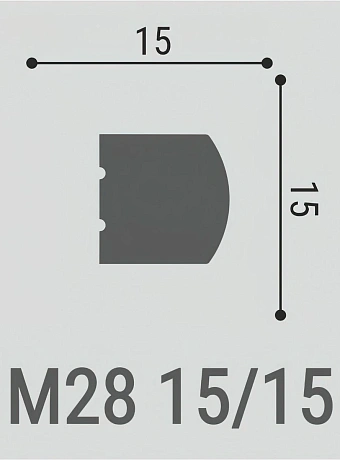 Молдинг Bello Deco XPS М28