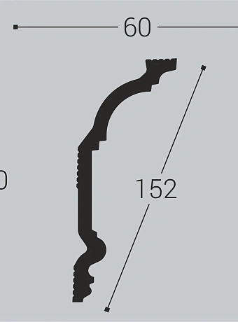 Карниз Bello Deco К2