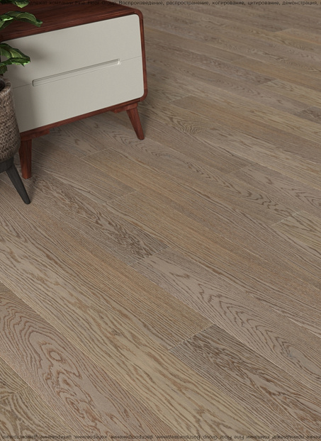 Паркетная доска Karelia ESSENCE  Oak Tender White NATUR 1S LAC MAT