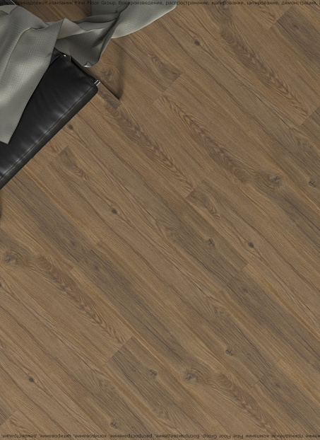 Ламинат Eversense CLASSIC  Дуб Вирдиа Коричневый