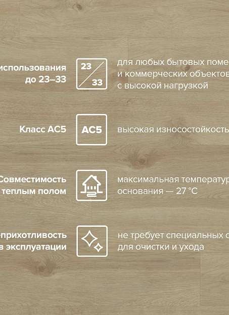 Ламинат Binyl PRO Дуб Стокгольм