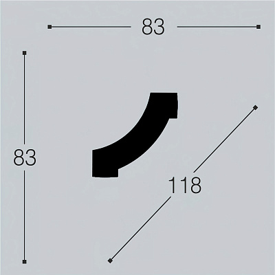 Bello Deco Угол декоративный М14У1