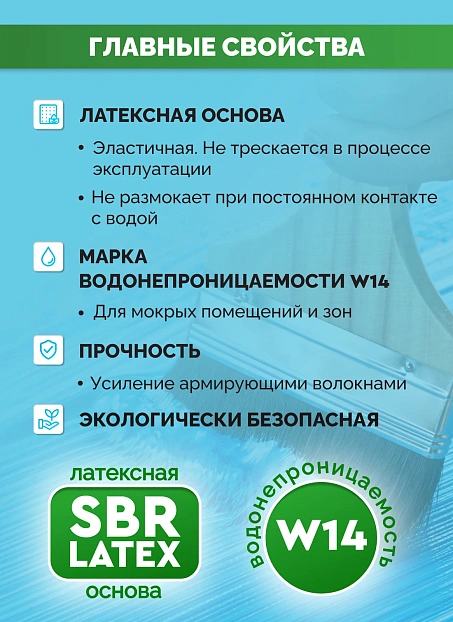 Мастика Sipp MEMBRANE SBR