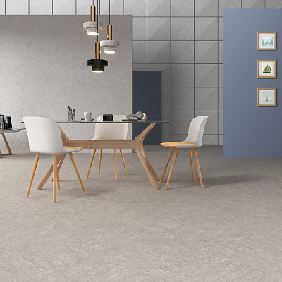 Линолеум модульный Marmoleum MODULAR MARBLED Moraine шириной  м