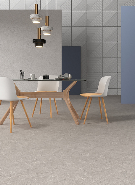 Линолеум модульный Marmoleum MODULAR MARBLED Moraine t3216 шириной  м
