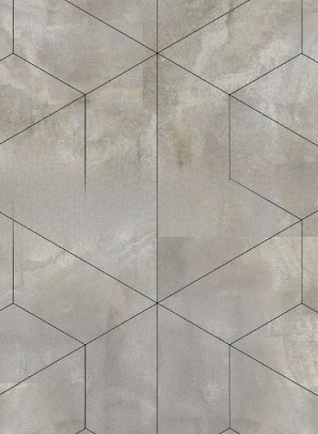 Кварц-винил (LVT) Moduleo MOODS  Trapezoid Cloud Ctone 46244BH