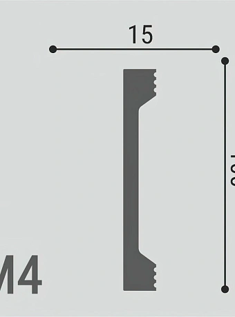 Молдинг Де-Багет М4