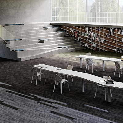 Ковровая плитка IVC Commercial RUDIMENTS Clay 569