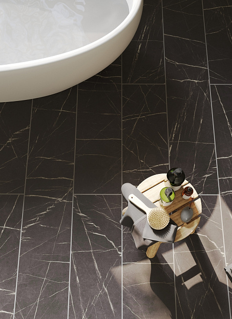 Ламинат Egger PRO Large 8-33 Aqua+ Камень Пьетра Гриджиа Чёрный