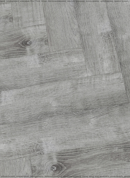 Виниловый ламинат (SPC) CronaFloor HERRINGBONE  Дуб Страсбург сторона L/R - 50/50