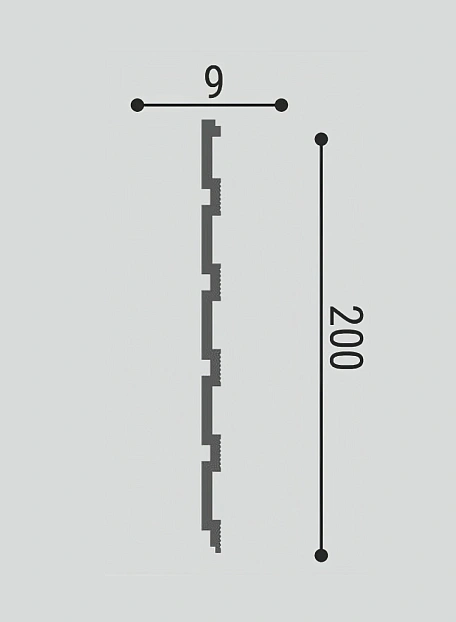 Стеновая панель (XPS) Bello Deco СП03-2.6