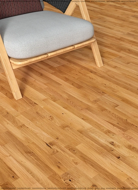 Паркетная доска Polarwood CLASSIC Дуб Нэйтив (Oak Native Loc) COUNTRY 3S LAC MAT