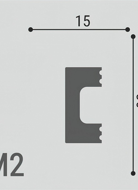 Молдинг Де-Багет М2