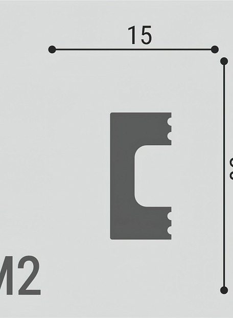 Молдинг Де-Багет М2