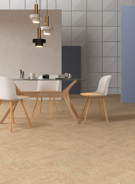 Линолеум модульный Marmoleum MODULAR MARBLED Donkey Island t3407 шириной  м