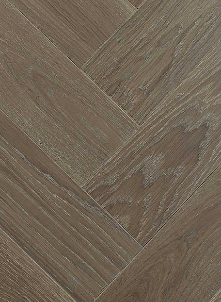 Инженерная доска Karelia HERRINGBONE  Oak Anvil NATUR 1S OIL MAT