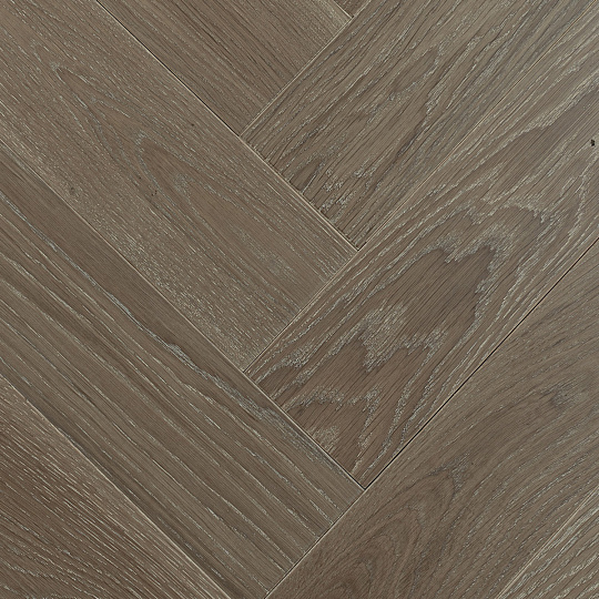 Инженерная доска Karelia HERRINGBONE  Oak Anvil NATUR 1S OIL MAT