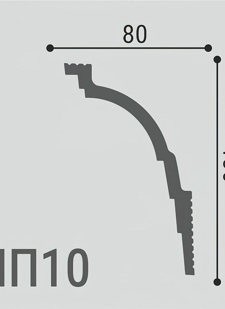 Карниз Де-Багет ПП10