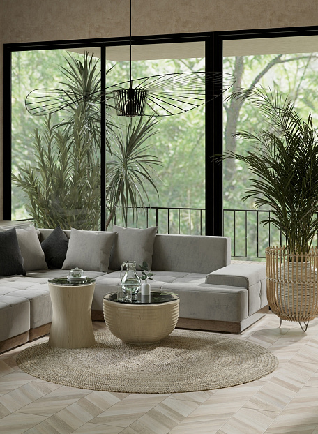 Ламинат Egger PRO Large 8-33 Елка Дуб Кестинкорт Шампань правая