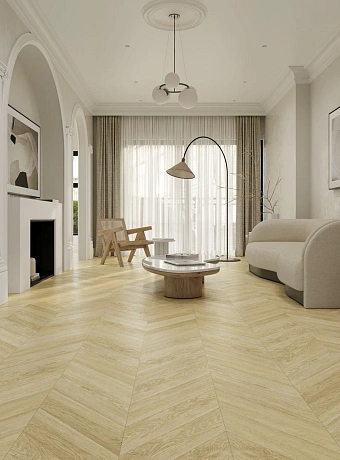 Кварц-винил (LVT) Alpine Floor CHEVRON  Дуб Ваниль Селект