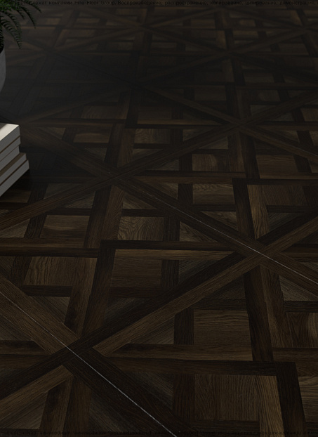 Ламинат Woodstyle OPERA DONGJIA  Шанье Чёрный 70338