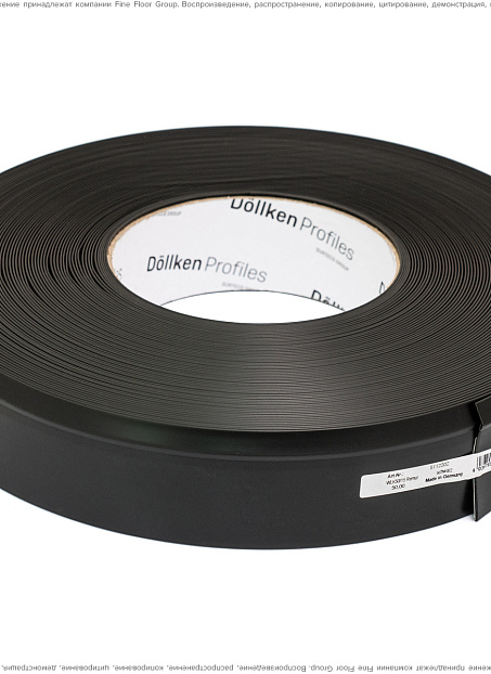 Плинтус напольный Dollken WL50 Black 0110