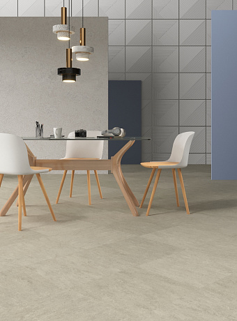 Линолеум модульный Marmoleum MODULAR MARBLED Concrete t3136 шириной  м