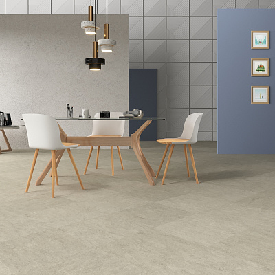 Линолеум модульный Marmoleum MODULAR MARBLED Concrete t3136 шириной  м