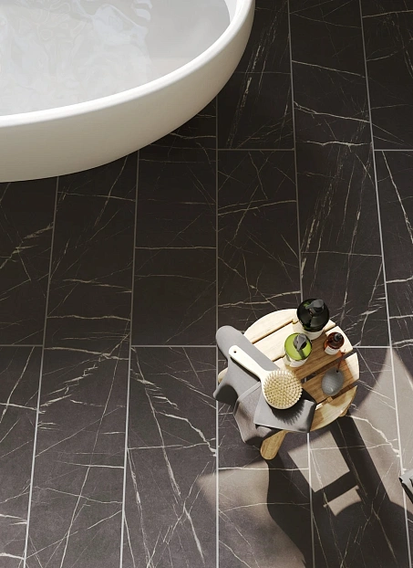 Ламинат Egger PRO Large 8-33 Aqua+ Камень Пьетра Гриджиа Чёрный