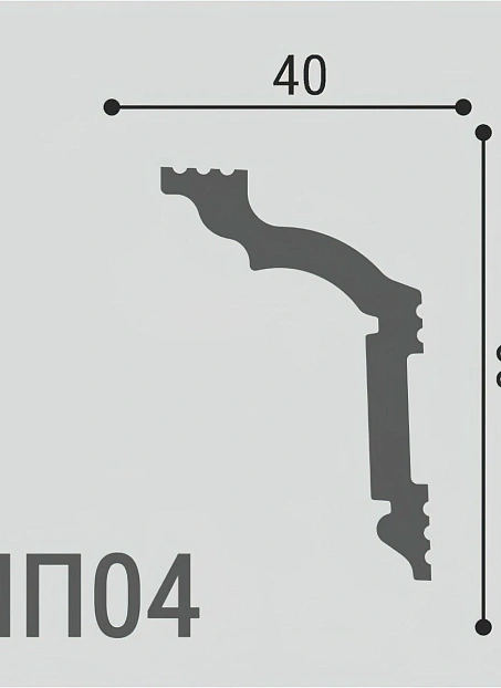 Карниз Де-Багет ПП04