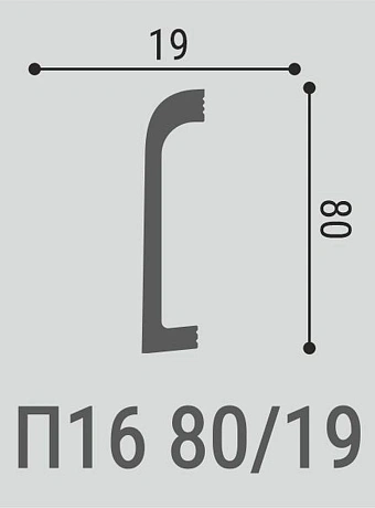 Плинтус напольный Bello Deco XPS П16