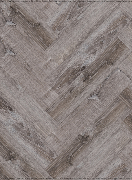Виниловый ламинат (SPC) CronaFloor HERRINGBONE  Дуб Тулон сторона L/R - 50/50